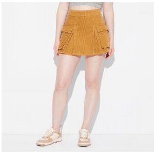 Wild Fable Mustard Mini Skirt